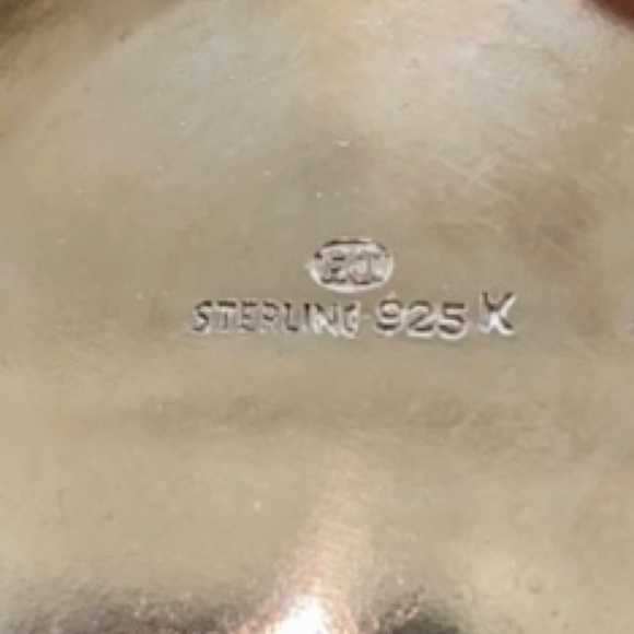 Amazing SOLID STERLING Vintage Rice Bowl with Solid Sterling Chopsticks in box - Picture 4 of 10